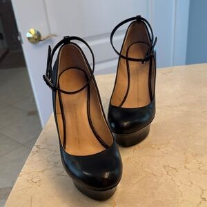 Giuseppe Zanotti Black Platform Heels